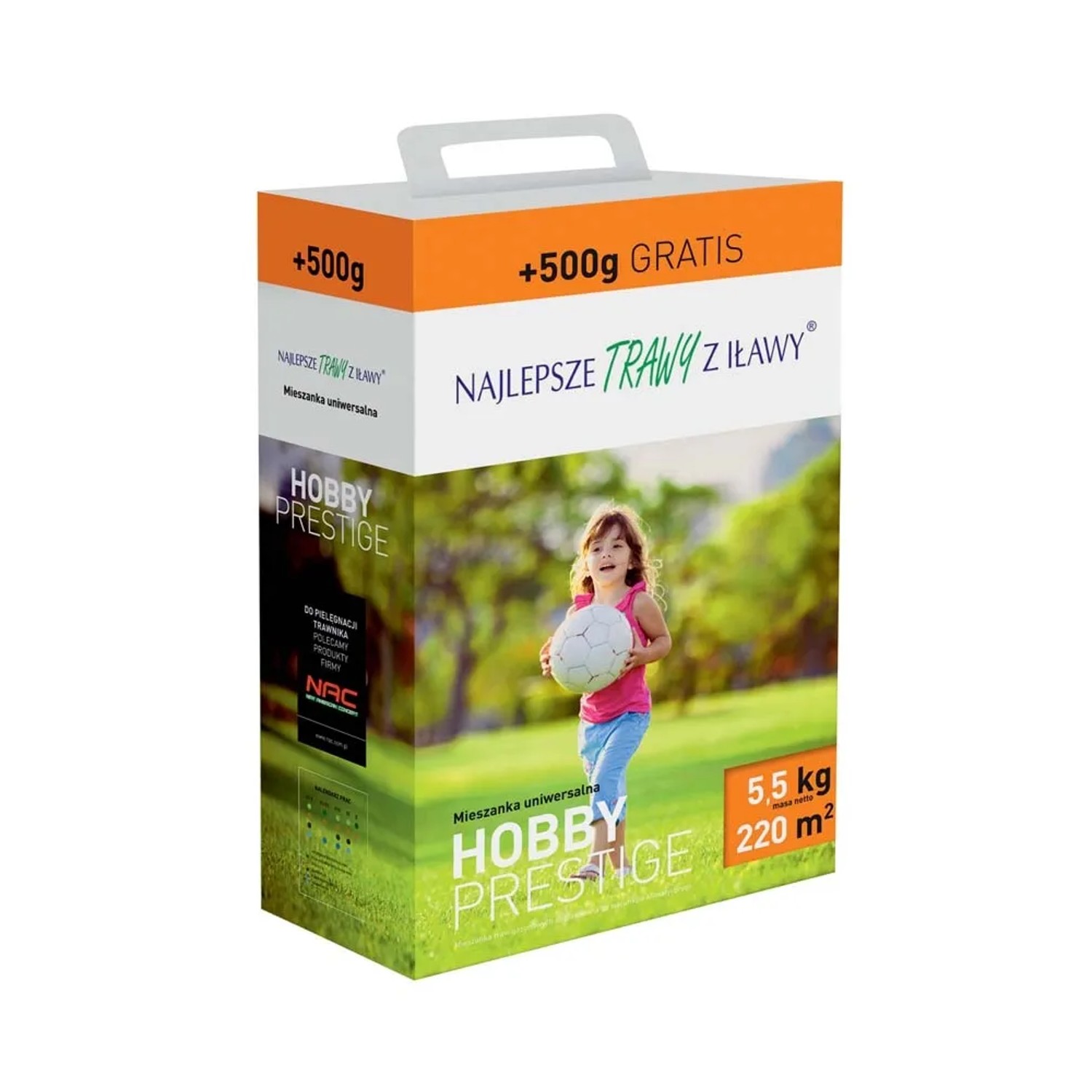 Najlepsze Trawy z Iławy Mieszanka traw Hobby Presstige 5,5 kg