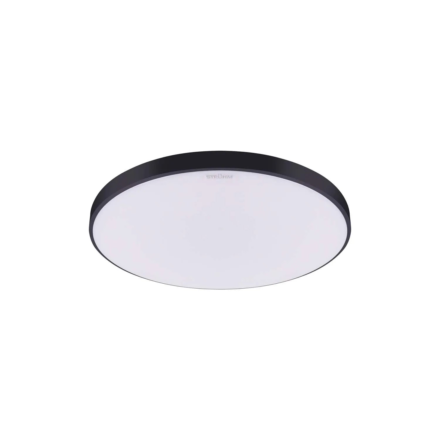Struhm Plafon okrągły DOWBOR LED C BLACK 18W 4000K 1300lm IP44 śr. 27cm czarny