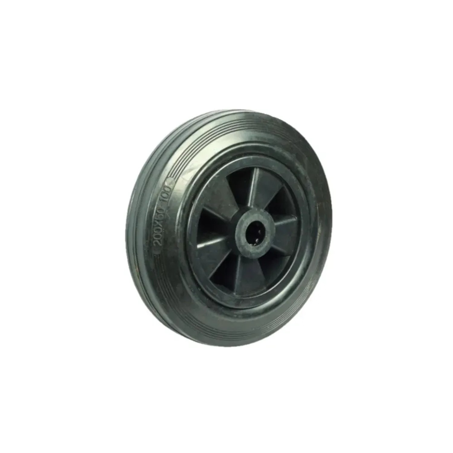 Domino Koło czarne 160mm 175kg guma