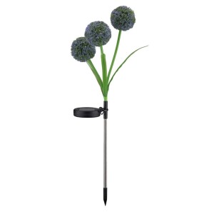 Goldlux Lampa solarna słupek LED ALLIUM COLOR RGB IP44 wys. 71 cm