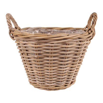 Kosz rattan natural - 35 x 25 cm