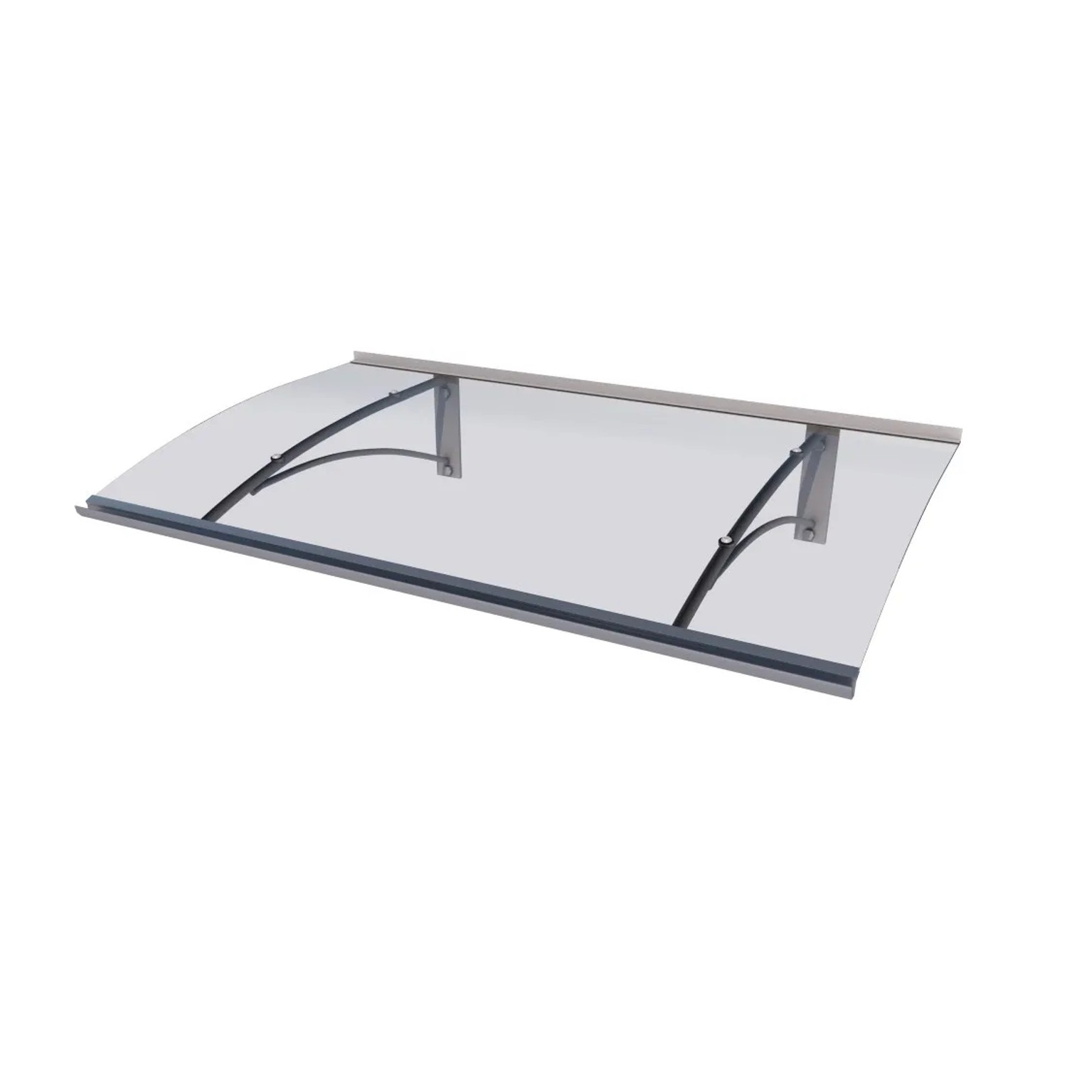Gutta Zadaszenie Swing 160x90x27 cm efekt stali