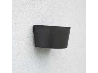 Donica Curve recycling czarna - 27 x 27 x 15 cm