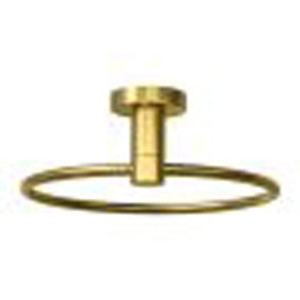 AGAS Wieszak na ręcznik Gorliz-3 złoty Ø15,5x5,2