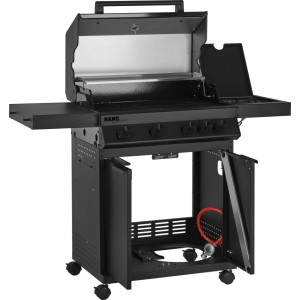 Jamestown Grill gazowy KANE BLK 4+1-palnikowy 15,0 kW