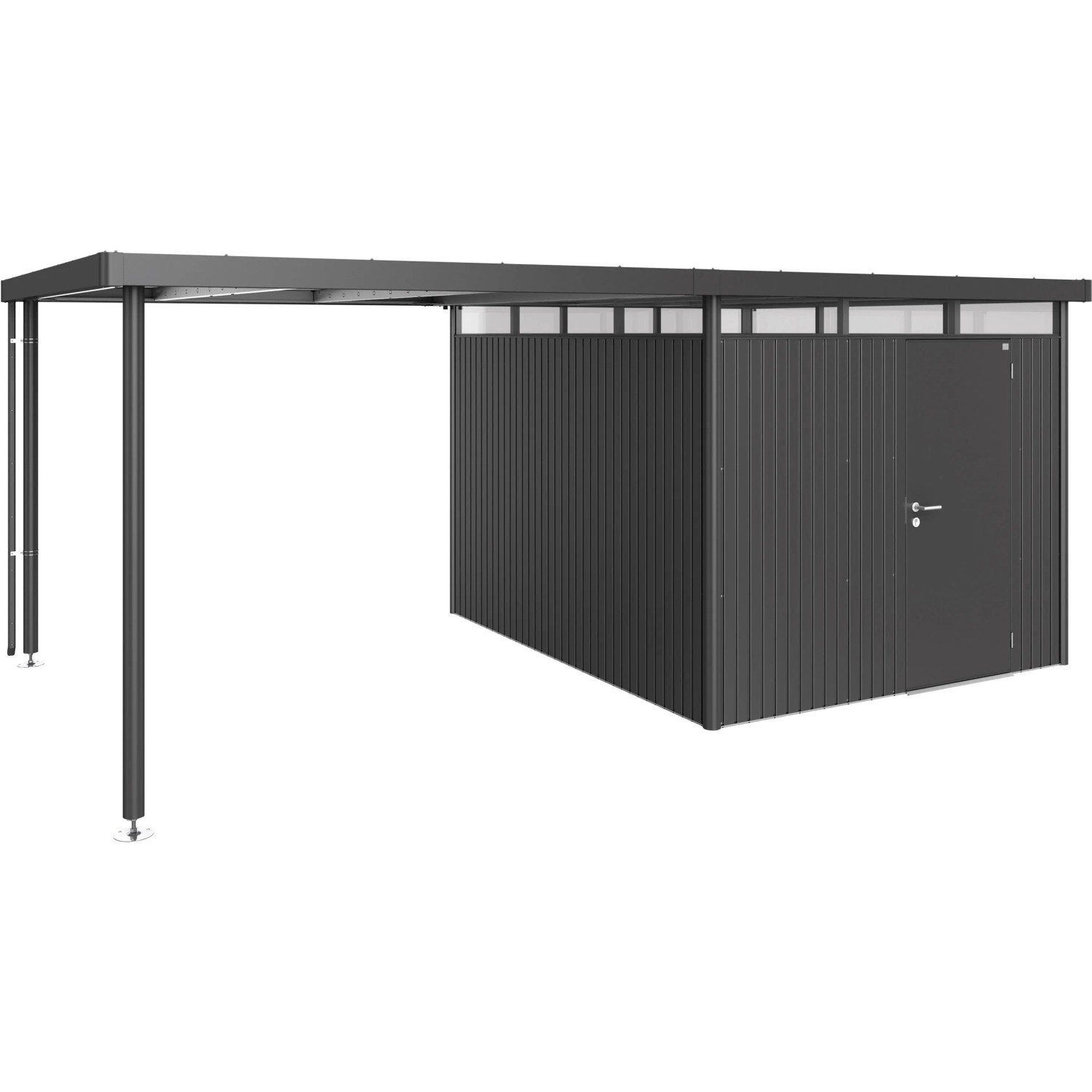 Biohort Dach boczny do altany ogr. HighLine H5 ciemnoszary metalik