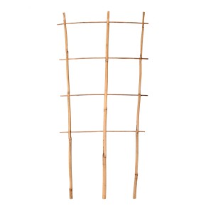 Bambusowa kratka do ogrodu i roślin pnących.