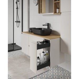 t.b.t. Zestaw mebli łazienkowych z umywalką, szafką pod umywalkę i wysuwaną szufladą