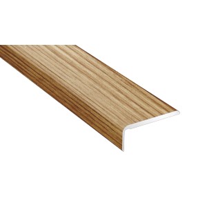 Listwa przypodłogowa z dekorem drewnopodobnym, idealna do wykończenia podłóg.