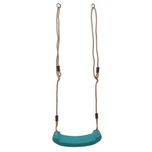 4IQ Siedzisko huśtawki regulowane turkusowe 9 x 42 x 17 cm