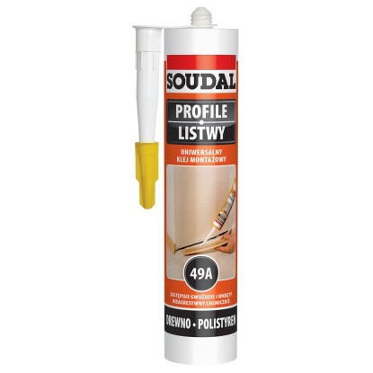 Soudal Klej montażowy do styropianu 49A 280 ml