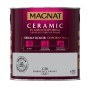 Magnat Ceramic farba do ścian, srebrny granit, mat, wiadro z farbą