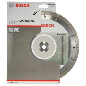Tarcza diamentowa Bosch Concrete, 230 mm, do betonu, do szlifierki kątowej.