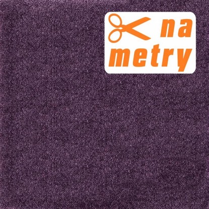 Wykładzina dywanowa Imperia Saxony fioletowa 4 m