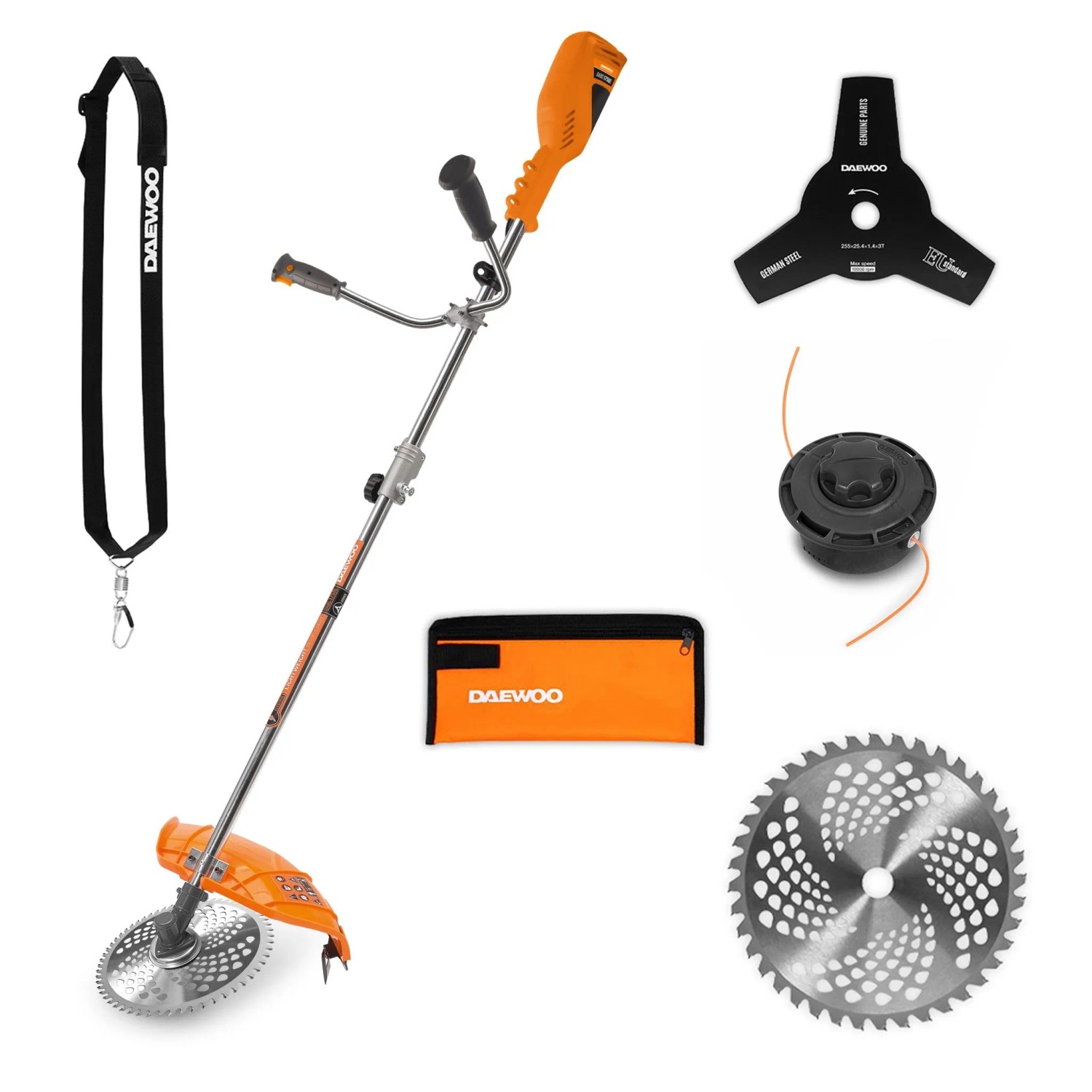 DAEWOO Kosa elektryczna DABC 1750E 1400 W — recenzja i test