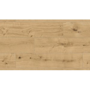 Jasne panele winylowe t.b.t. z efektem drewna do użytku wewnętrznego.