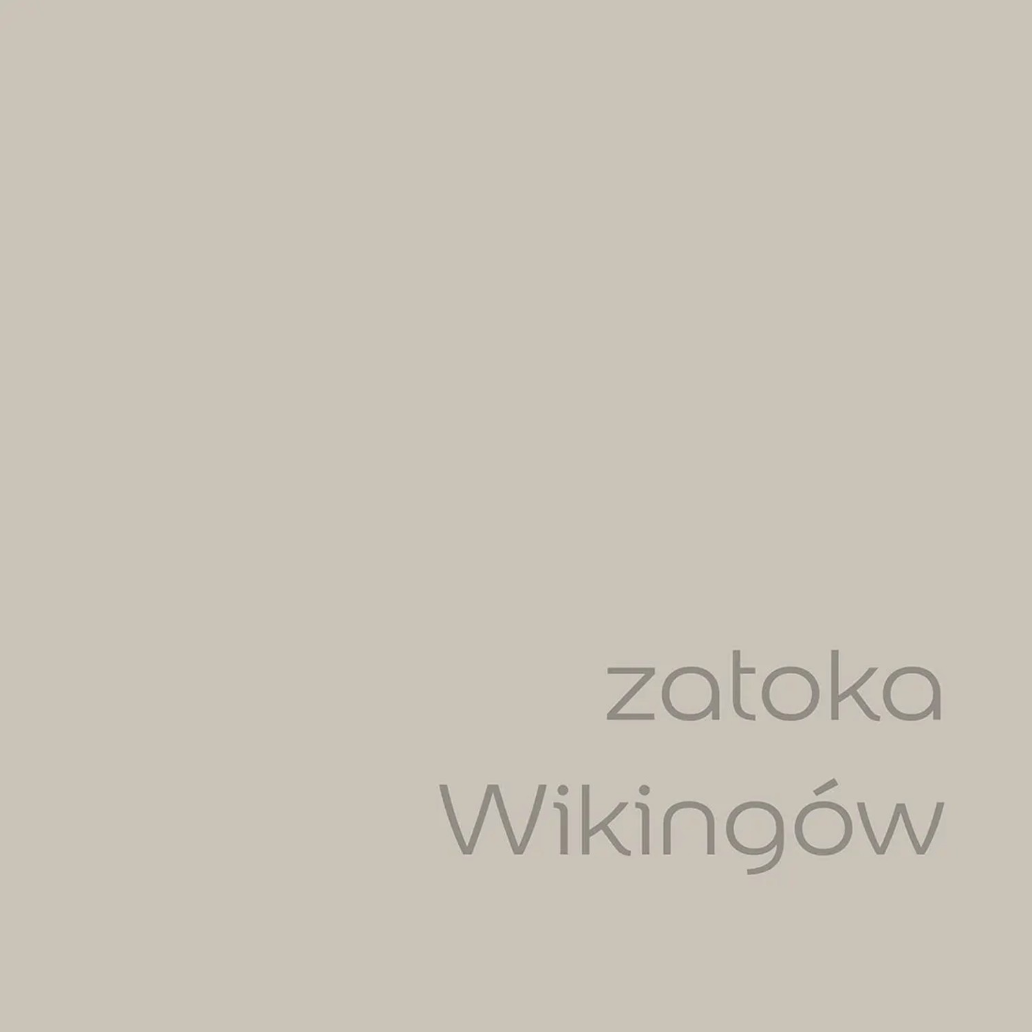 Próbka koloru farby do ścian t.b.t. w odcieniu „Zatoka Wikingów” (Zatoka Wikingów).