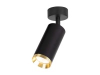 Goldlux Spot Mica 1xGU10 10W czarno-złoty Goldlux Spot Mica 1xGU10 10W czarno-złoty