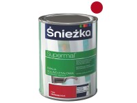 Śnieżka Emalia Supermal olejno-ftalowa czerwona 800 ml