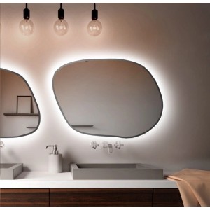 Lustro LED TBorder Białe Neutralne 50x36 cm