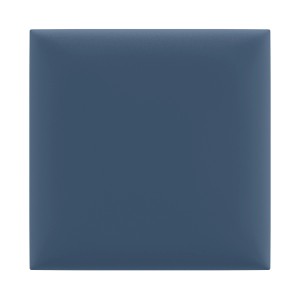 Niebieski panel ścienny t.b.t., kwadratowy.