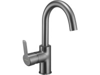 Deante Bateria umywalkowa Cejlo titanium wylewka U