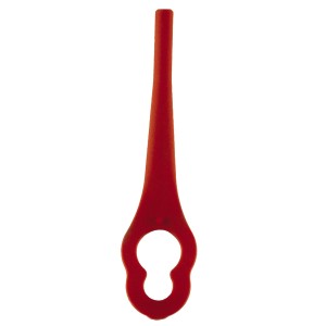 Ostrza zamienne Einhell do akumulatorowego podkaszarki GE-CT 18 Li, zestaw 20 szt., czerwone.