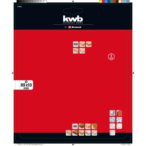 Einhell Mini zestaw pił tarczowych, 5-częściowy, Ø 89 mm, z tarczami HSS i HM do drewna i kompozytów.