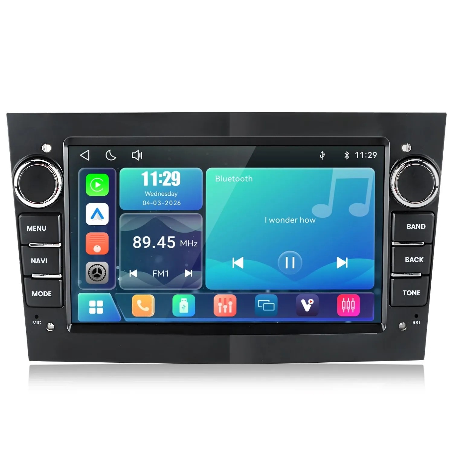 Junsun Radio Samochodowe Do Opel Corsa D Astra H Zafira B Meriva Vivaro Linux