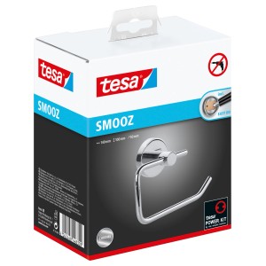 Zestaw akcesoriów łazienkowych t.b.t.: Uchwyt na papier toaletowy w pudełku.