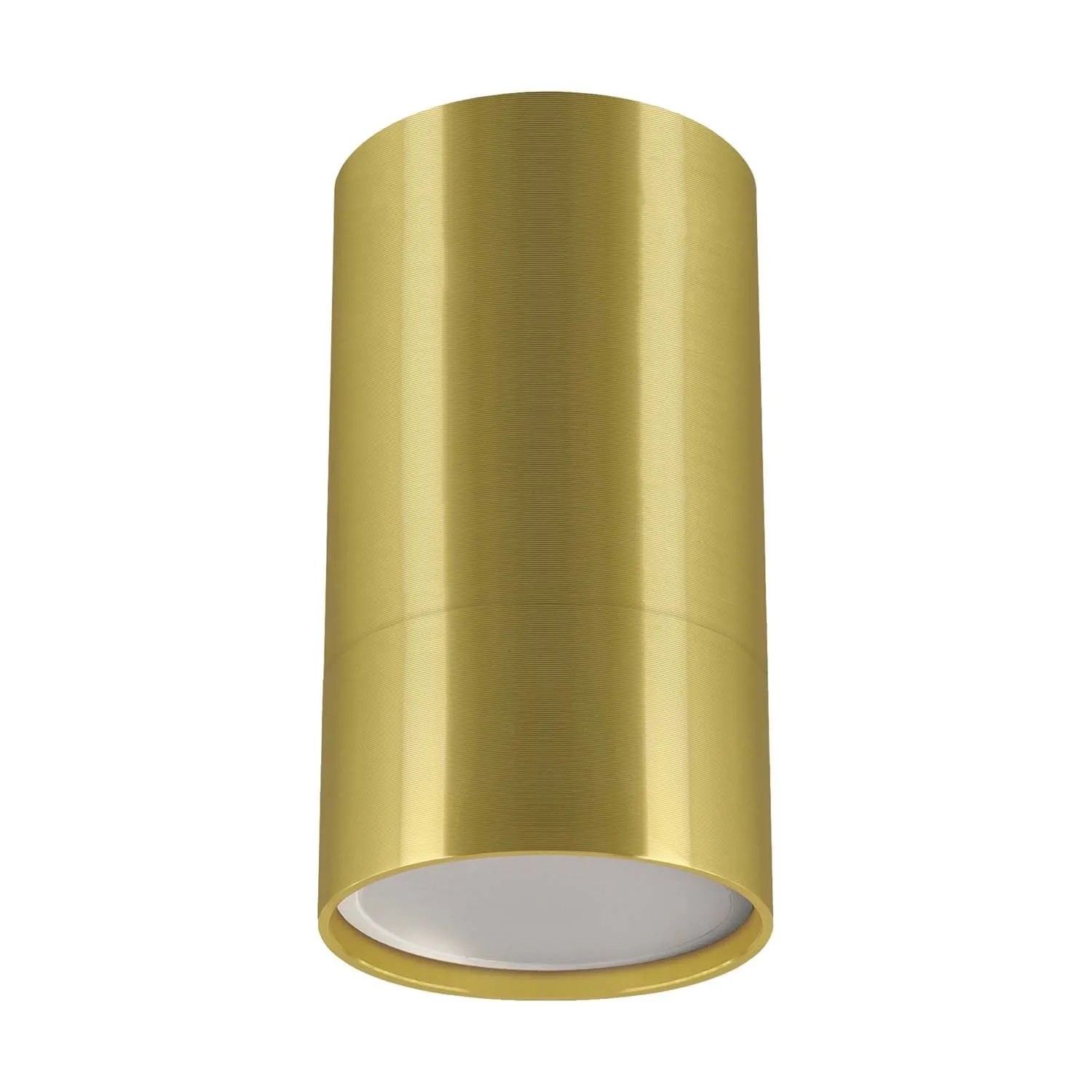 Struhm Lampa sufitowa tuba PUZON DWL 1xGU10 35W 10x5,5cm złota