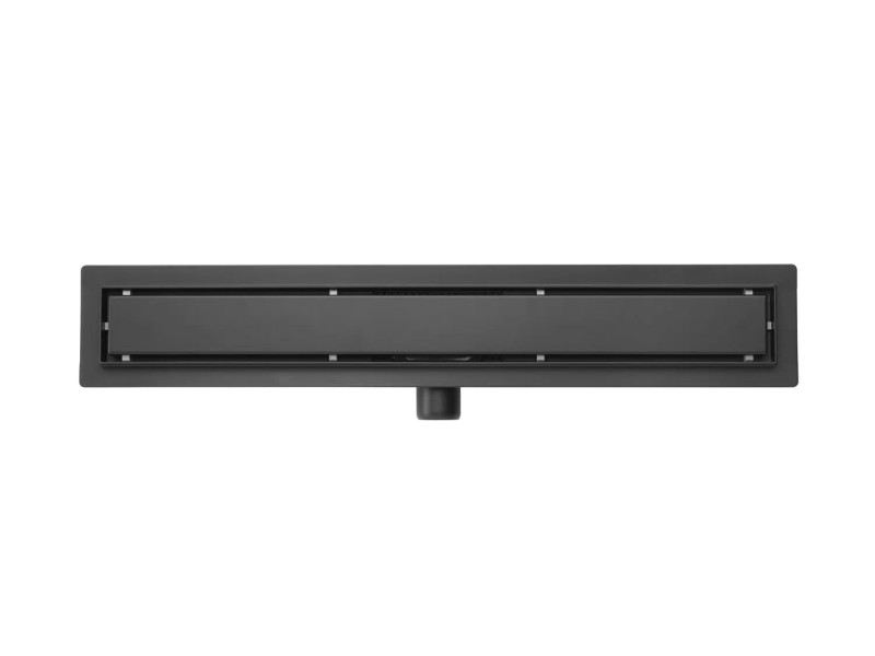Aveeo Odpływ liniowy Ordos 2w1 czarny 50 cm