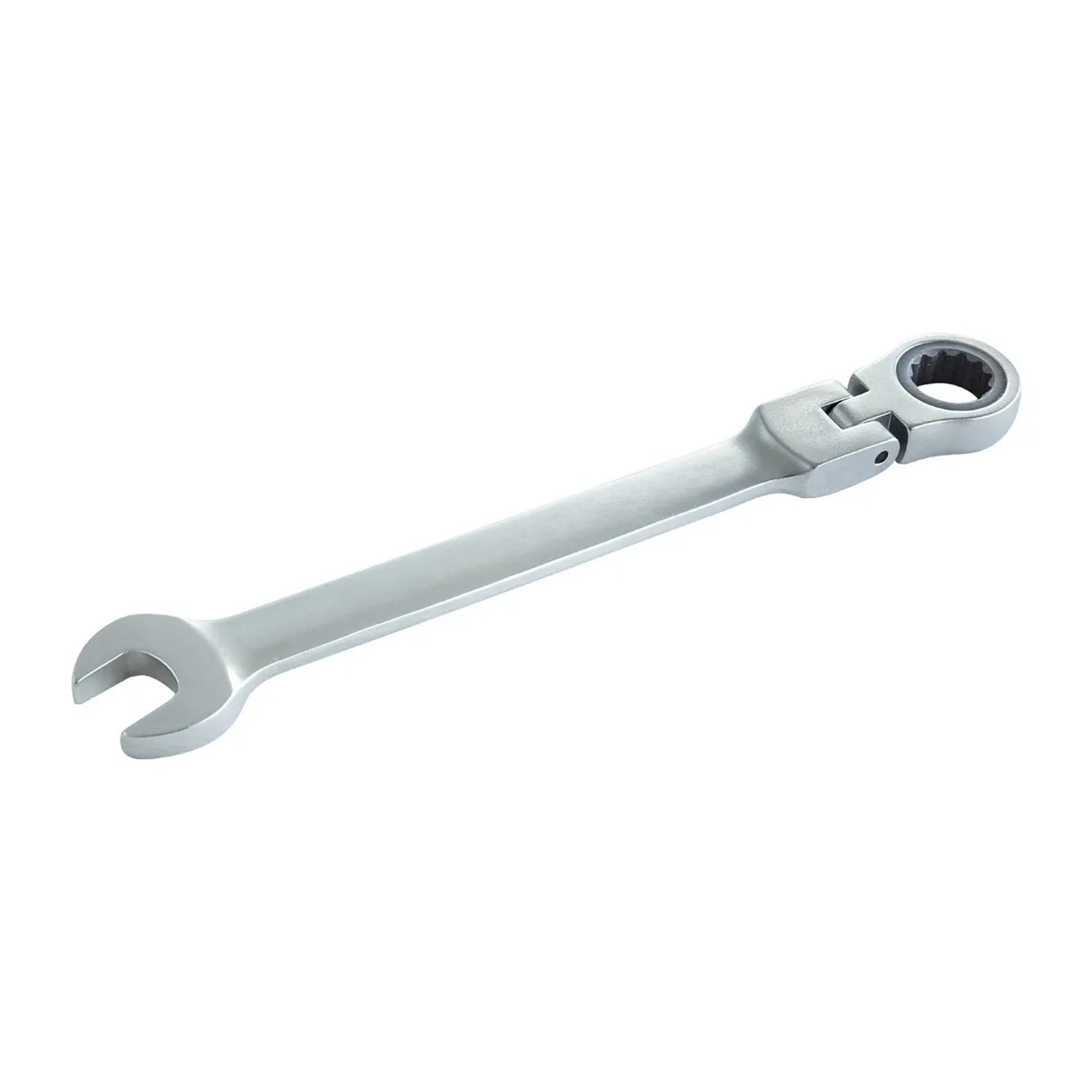 LUX-TOOLS Klucz płasko-oczkowy z grzechotką na przegubie 19 mm