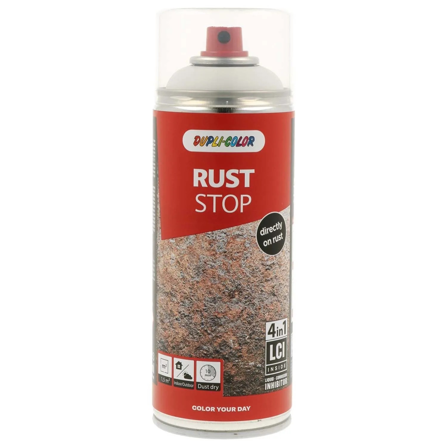 Dupli-Color Lakier RUST STOP biały półmat 400 ml