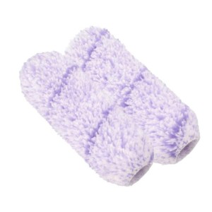 Wałek malarski t.b.t. w kolorze fioletowo-białym do prac malarskich.