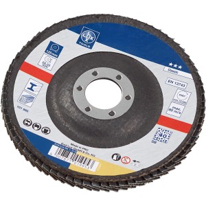 Ściernica listkowa LUX Classic, Ø 125 mm, K40. Akcesoria do szlifierek kątowych.