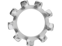 LUX-TOOLS Podkładka zębata koronkowa ocynkowana 4,3mm 40szt.