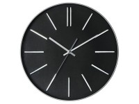 Zegar ścienny Asti śr. 35 cm czarny