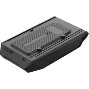 Czarna bateria dodatkowa Wave 3 do klimatyzatora. Kompaktowy akumulator Power Station ze wskaźnikiem ładowania.