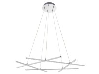 Candellux Lampa wisząca ANDROS 50W 4000K 4200lm srebrna