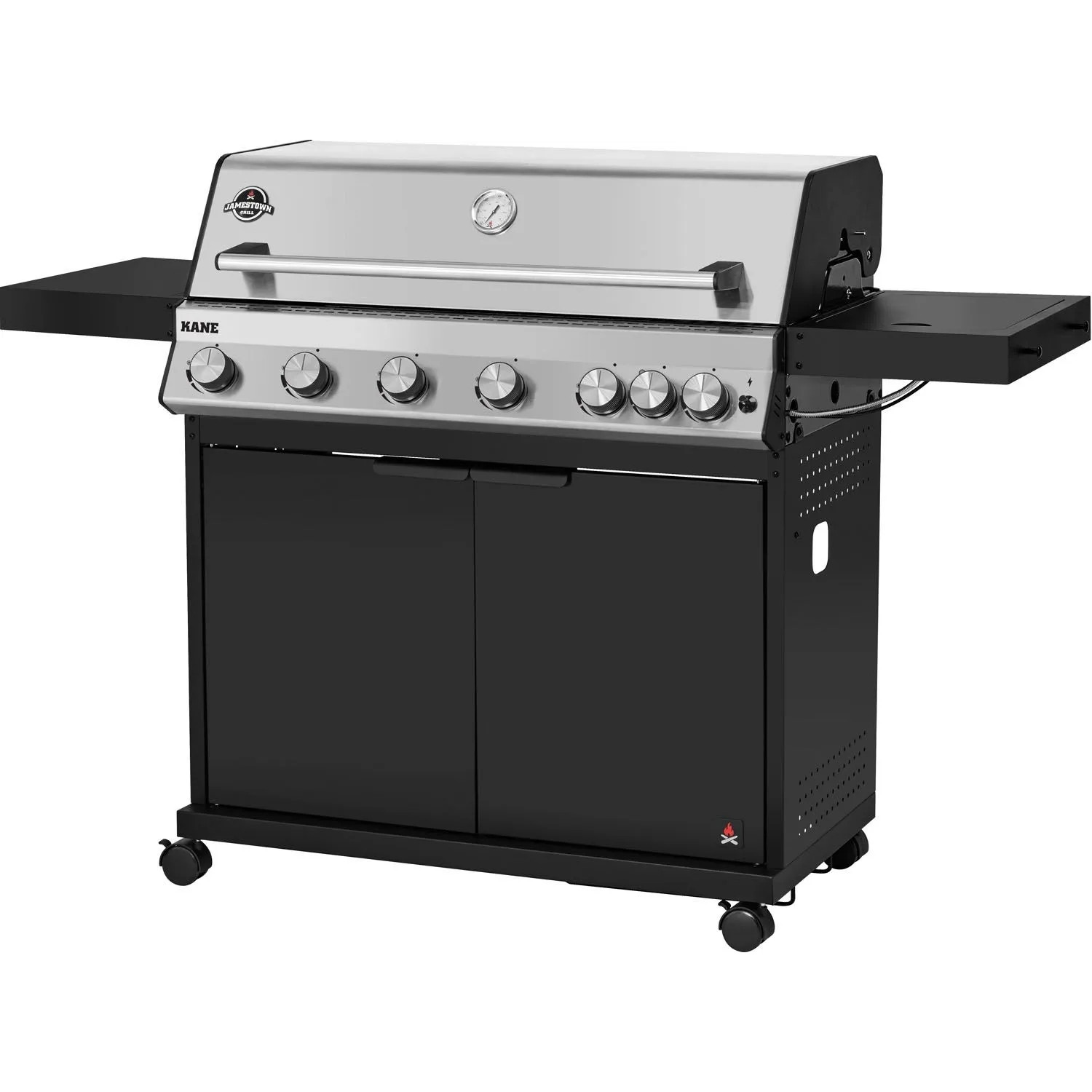 Jamestown Grill gazowy KANE 6+1-palnikowy 21,0 kW_3