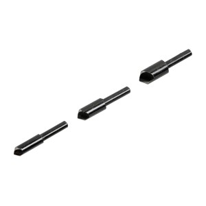 LUX Zestaw pogłębiaczy do drewna, 3-częściowy: 8 mm, 10 mm, 12 mm, do precyzyjnej obróbki drewna.