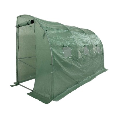 Tunel foliowy przyścienny zielony - 3 x 1,5 m