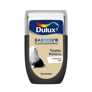 Tester koloru Dulux EasyCare, beżowy. Idealny do testowania farb ściennych.