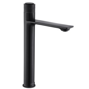 Czarna bateria umywalkowa