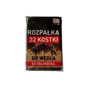 Podpałka do węgla Extra Mocna 32 szt