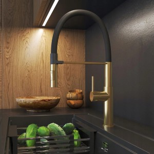 Granitan Bateria kuchenna elastyczna Soria brush gold