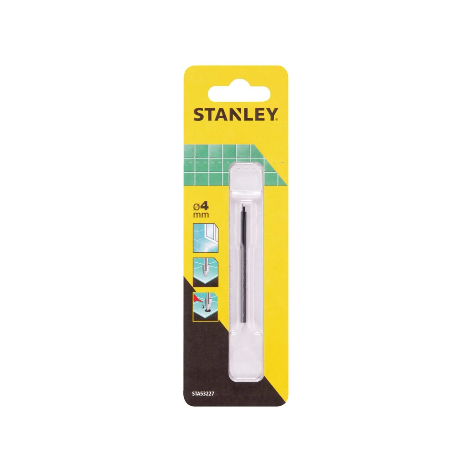 Stanley Wiertło do szkła i płytek ceramicznych 4 x 64 mm