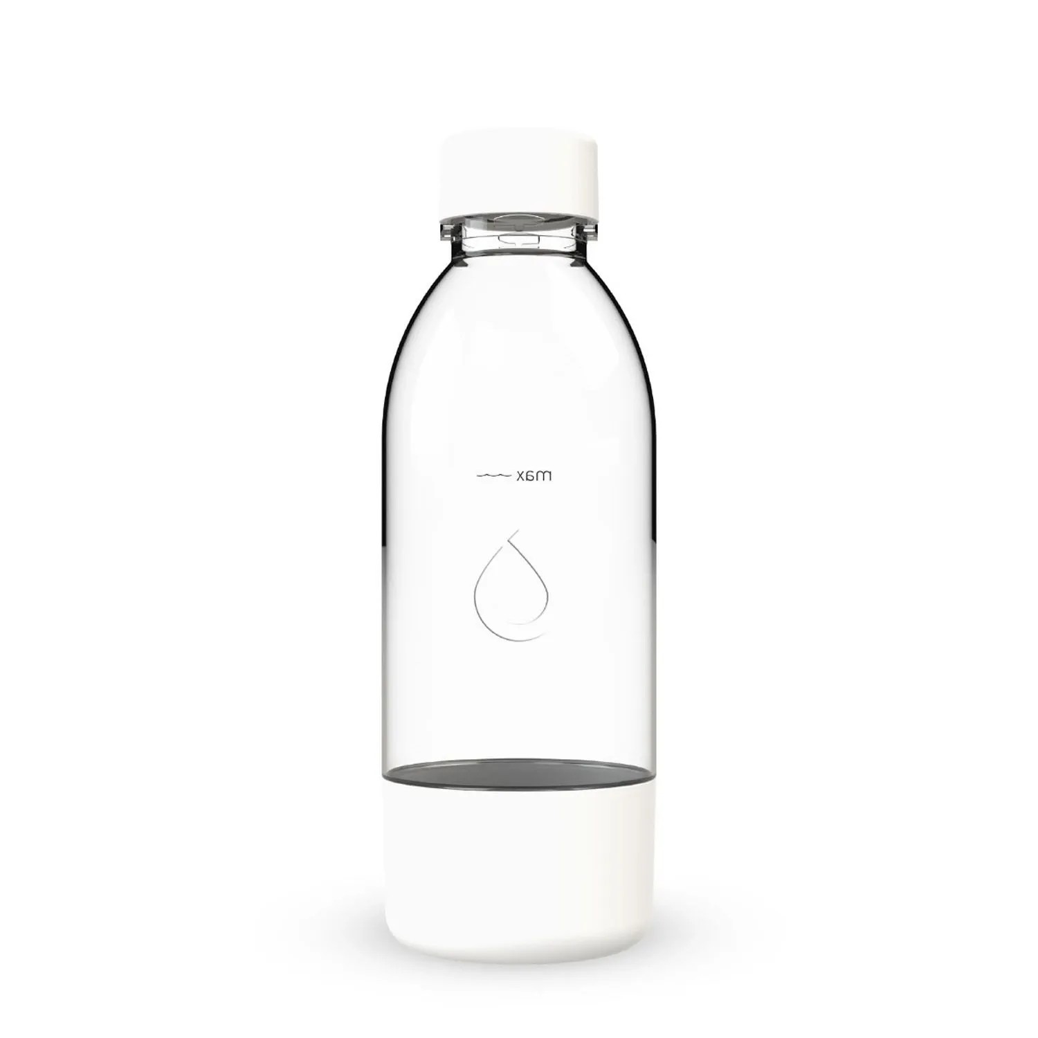 Dafi Butelka do saturatora PushAir biała - 0,5 l