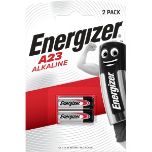Energizer A23 Baterie alkaliczne specjalne, 12V, 2 sztuki. Baterie do urządzeń elektronicznych.